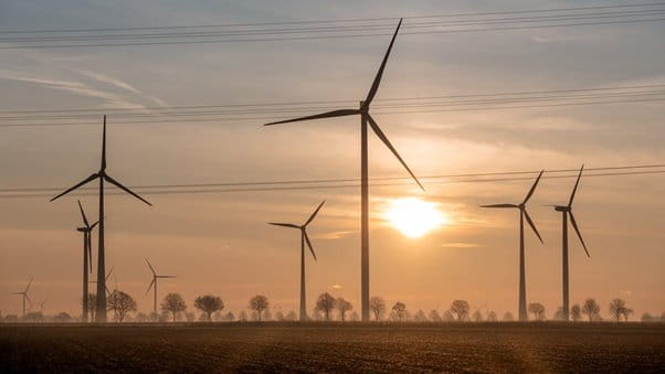 Wind turbines in Netherland